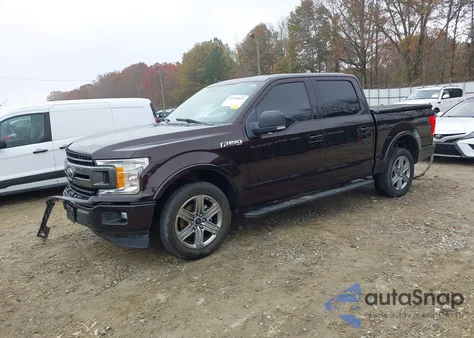 2018 Ford F-150 Xlt из США, поврежденный, VIN 1FTEW1CG1JKD16192